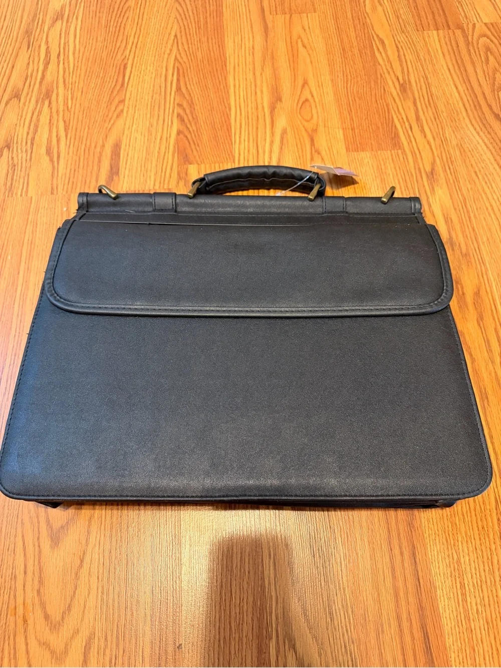 Black Men's Briefcase Satchel Bag - Classic Professional Style NWT